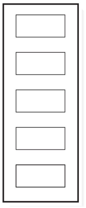 5 Panel Shaker
