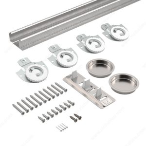 HON14660 - 60" By Pass for Hollow Door - Track & Wheels