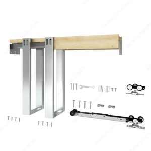 PDK696 - 96" Pocket Door Kit - 2x6 Wall - Soft Close